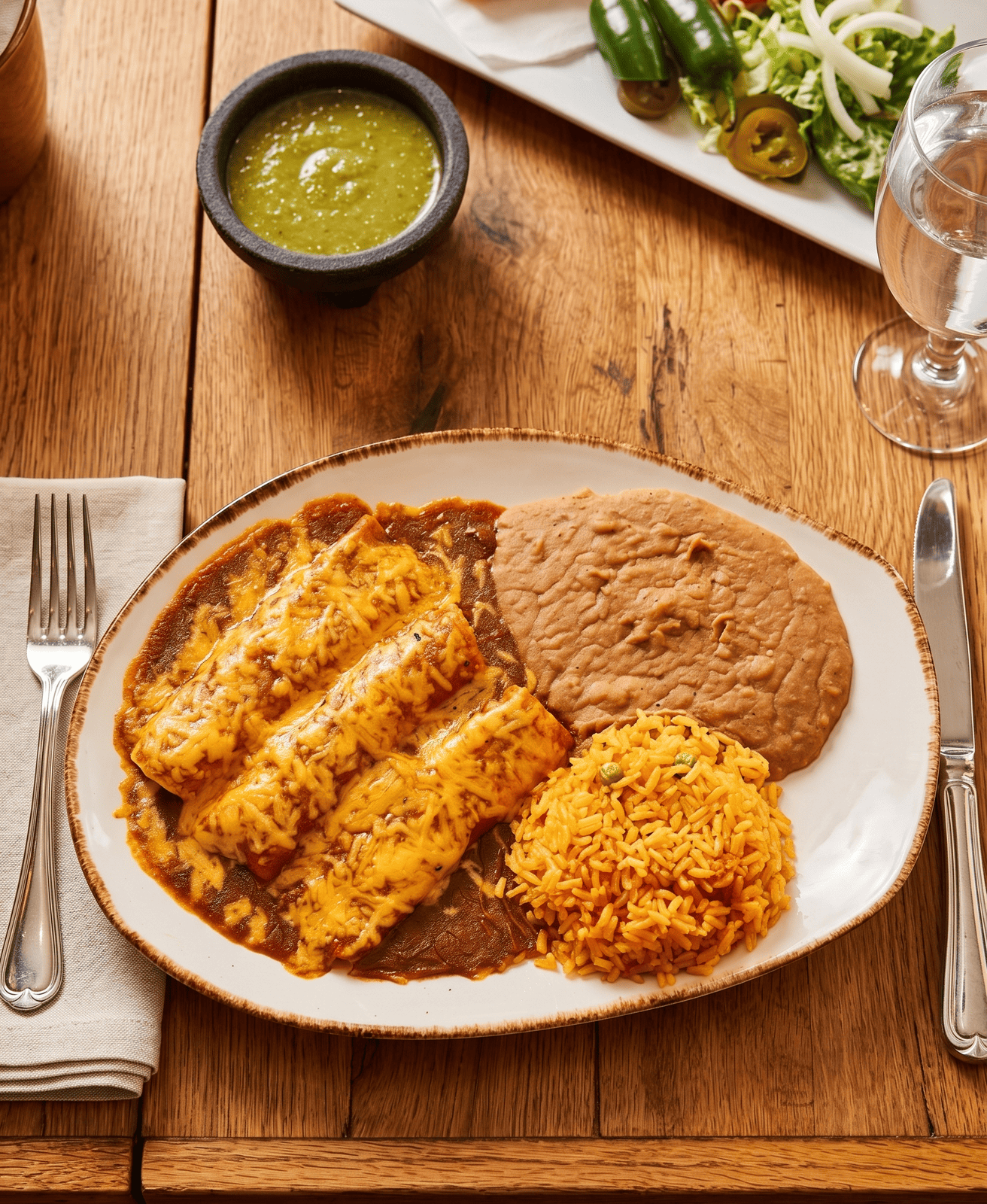 Enchiladas De Crema